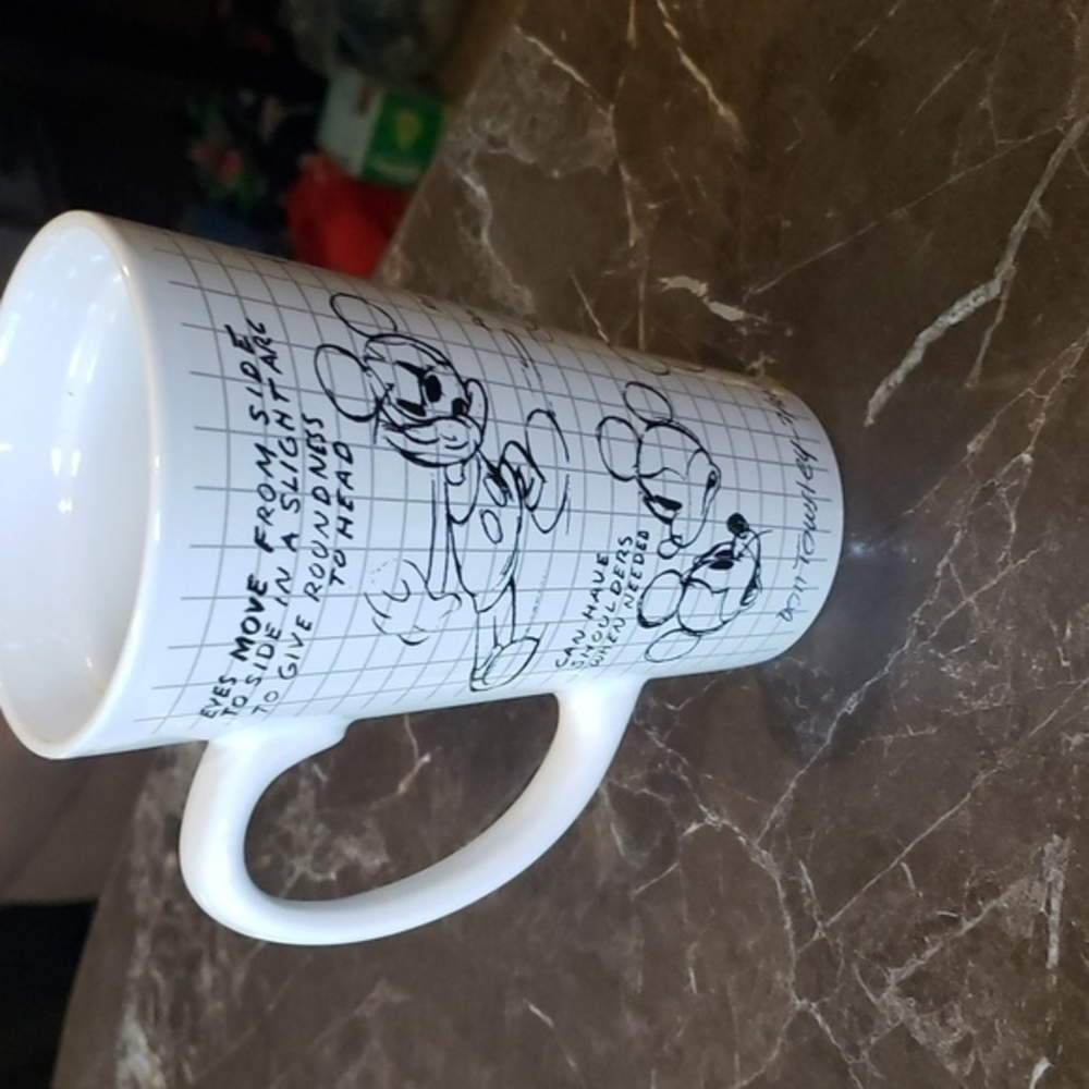Sketchbook Mickey Mouse Tumblr Mug